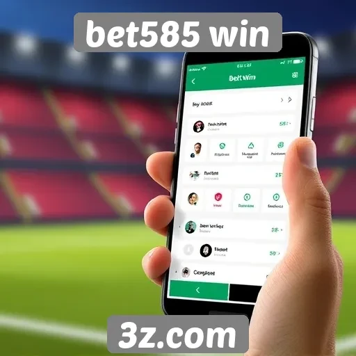 Funcionalidades do aplicativo mobile do bet585 win