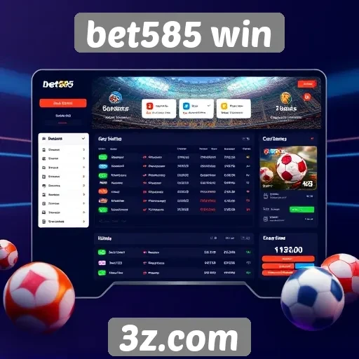 Facilidade de uso da interface do bet585 win